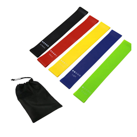 Zyloria™ 5-Piece Resistance Band Set – Full Body Home Workout & Strength Training